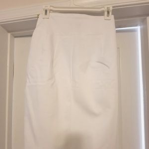 Express white pencil skirt